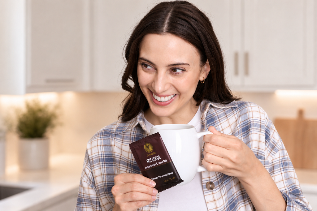 DrinkVM Hot Cocoa Mix – 14 Sachets