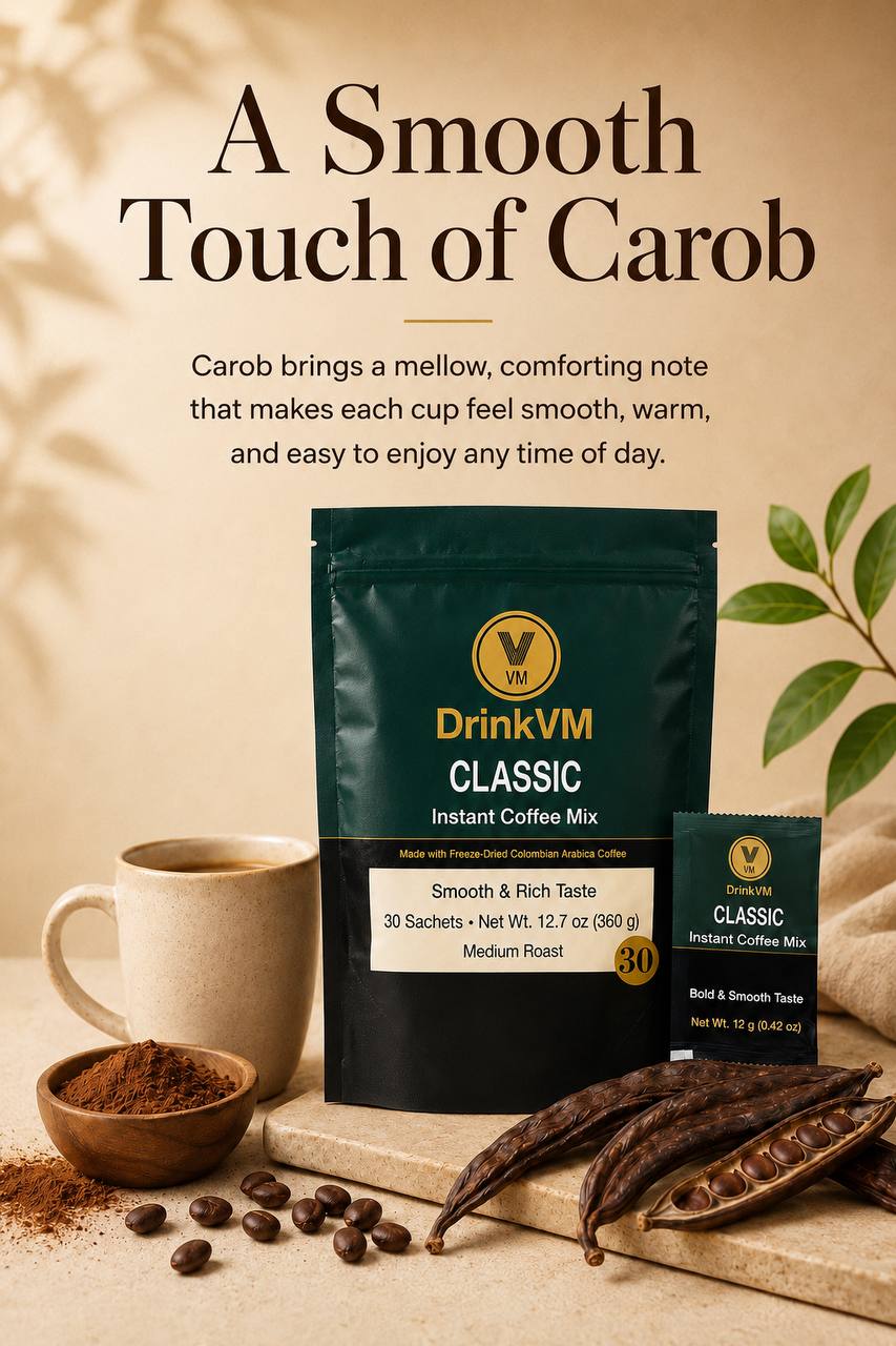 DrinkVM Classic Instant Coffee Mix – 30 Sachets