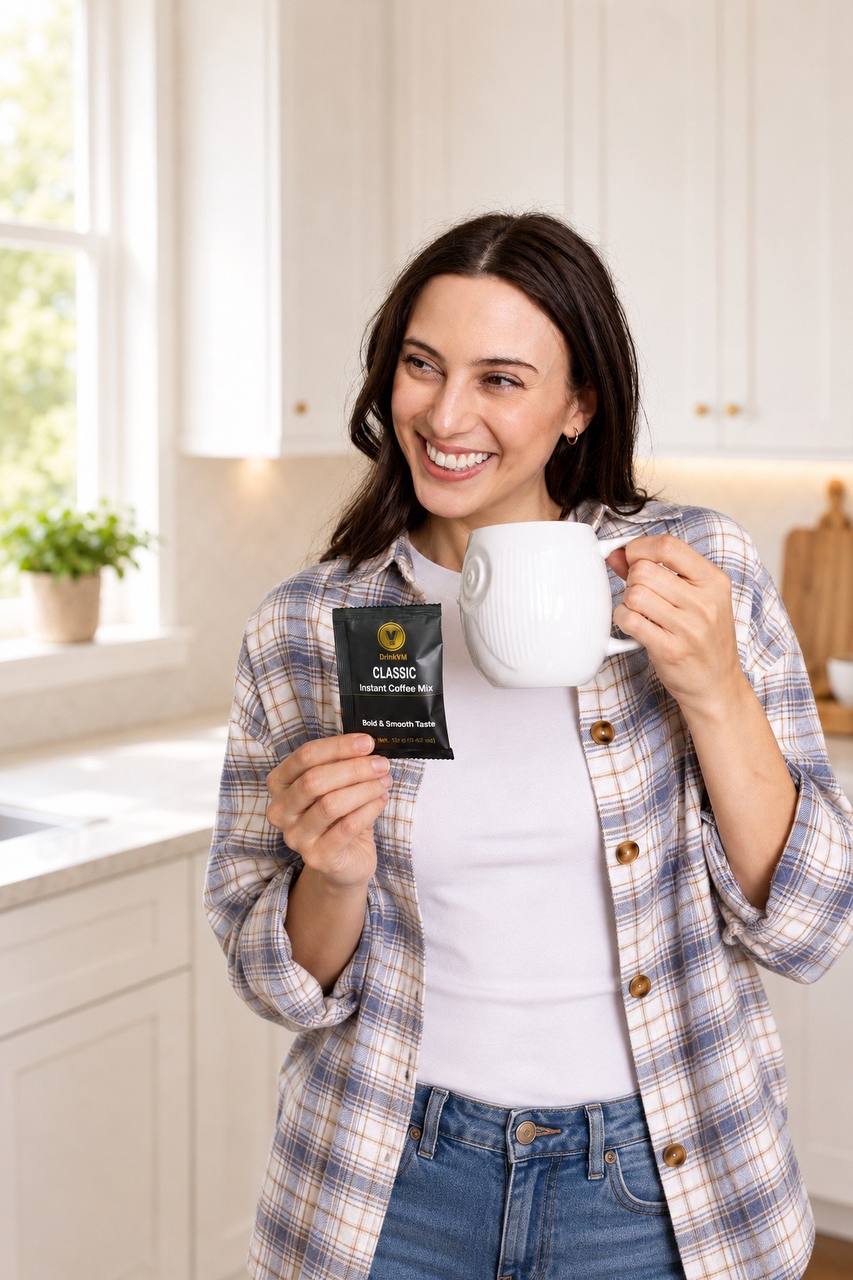 DrinkVM Classic Instant Coffee Mix – 14 Sachets