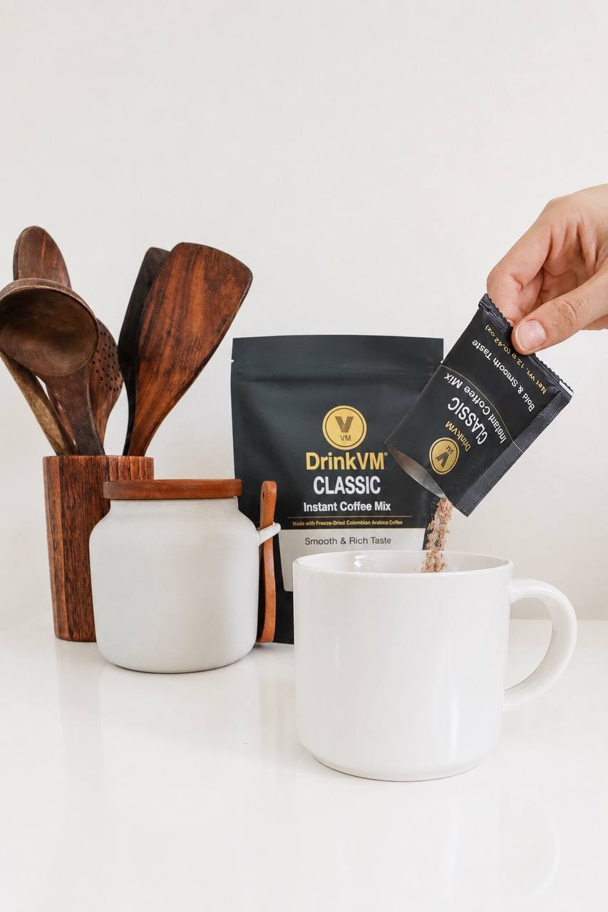 DrinkVM Classic Instant Coffee Mix – 30 Sachets