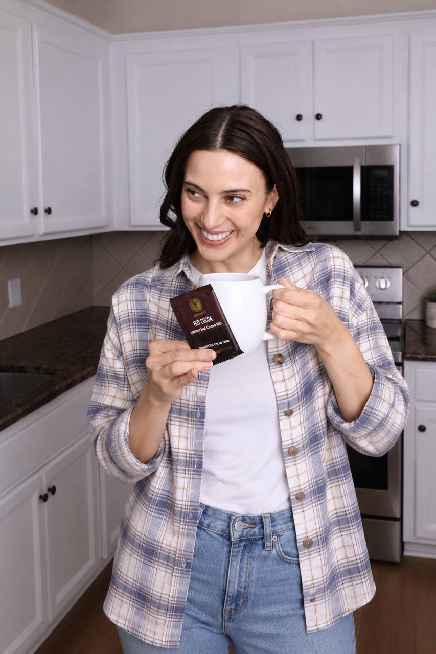 DrinkVM Instant Hot Cocoa Mix – 14 Sachets
