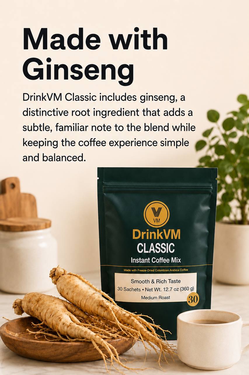 DrinkVM Classic Instant Coffee Mix – 30 Sachets
