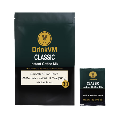 DrinkVM Classic Instant Coffee Mix – 30 Sachets