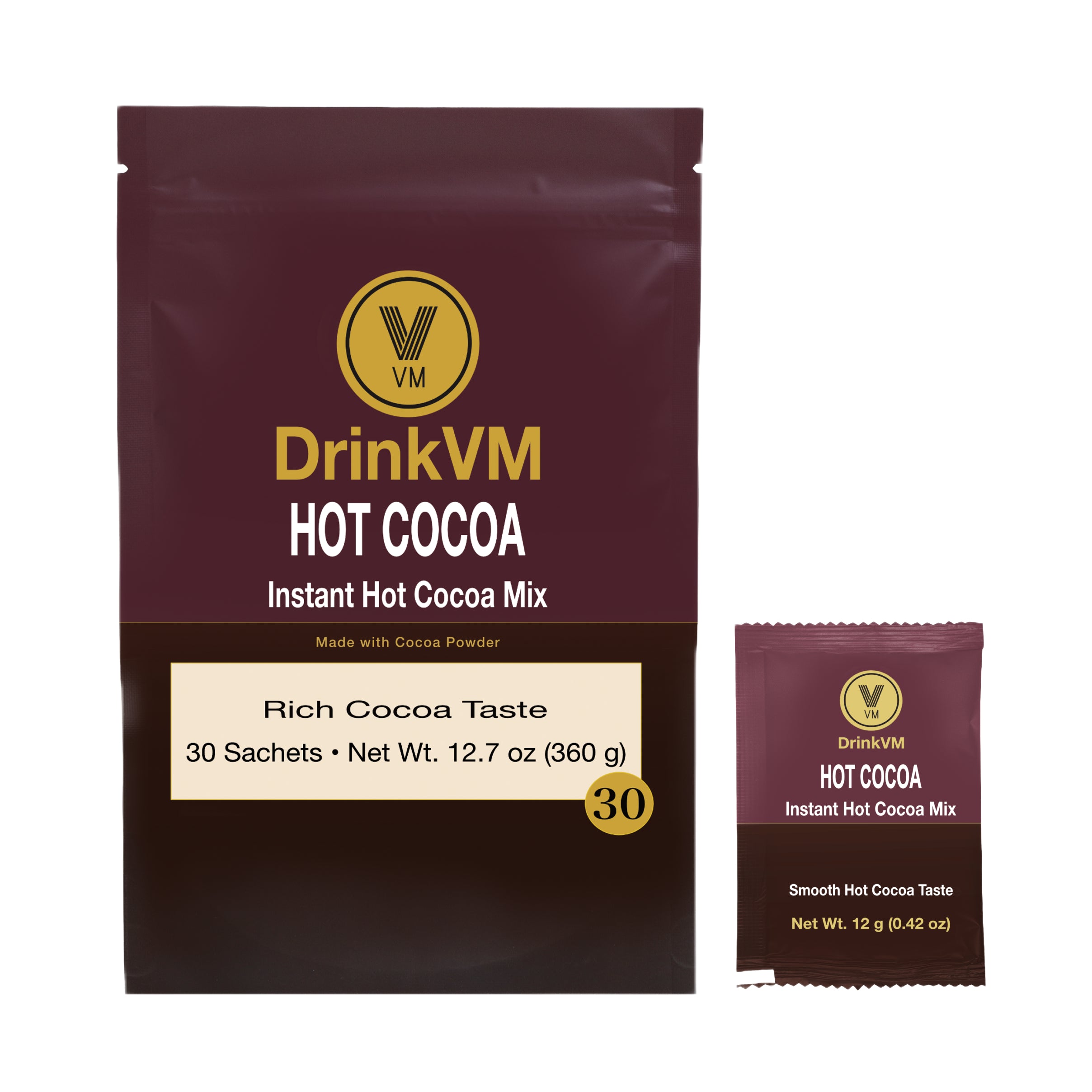 DrinkVM Hot Cocoa Mix – 30 Sachets